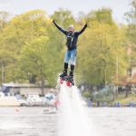 Flyboarder beim Wassersportfest 2017