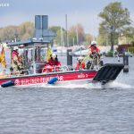 Berliner Feuerwehr mit Mehrzweckboot (MZB 2) beim Wassersportfest 2017
